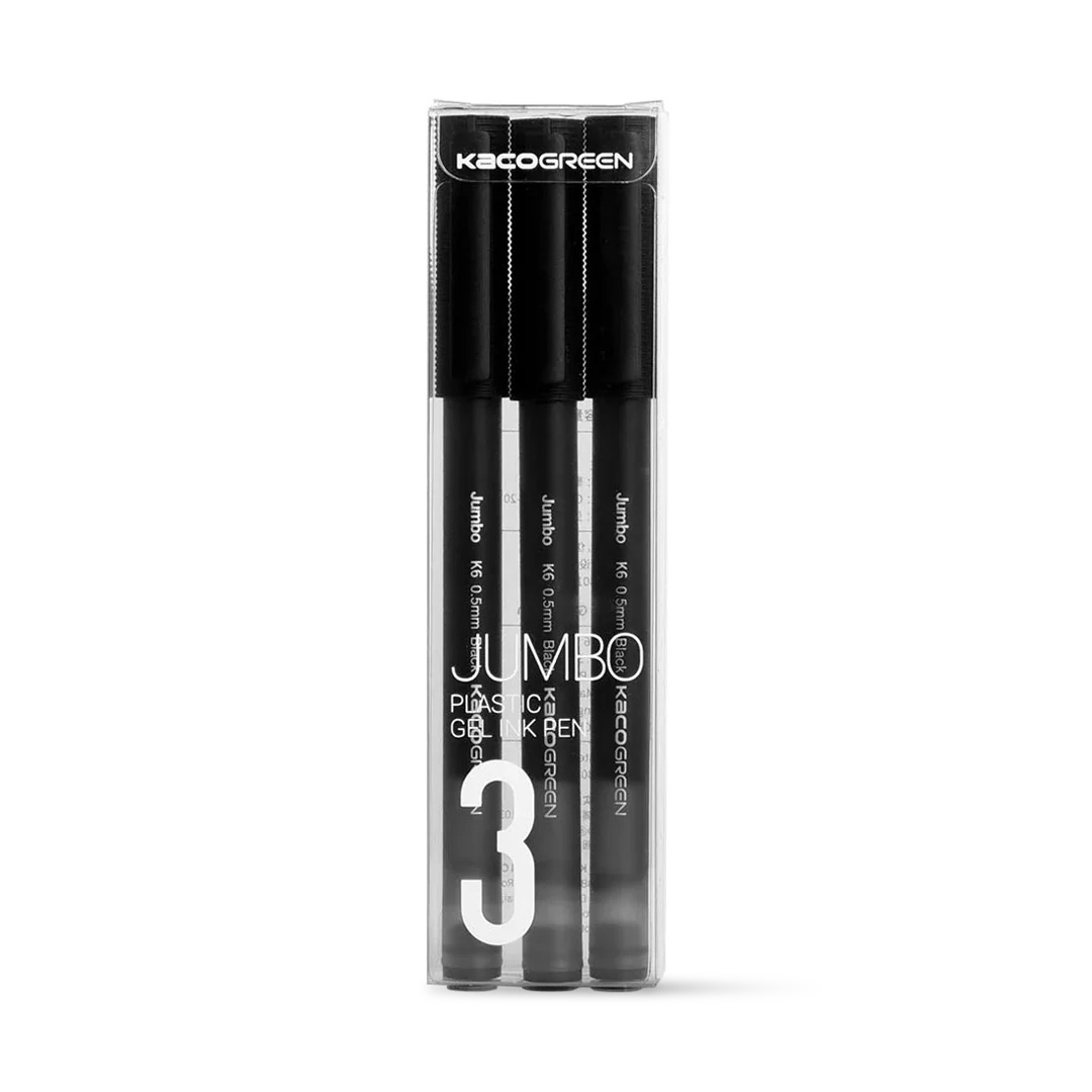 Kaco Jumbo 0.5mm Gel Pen Set