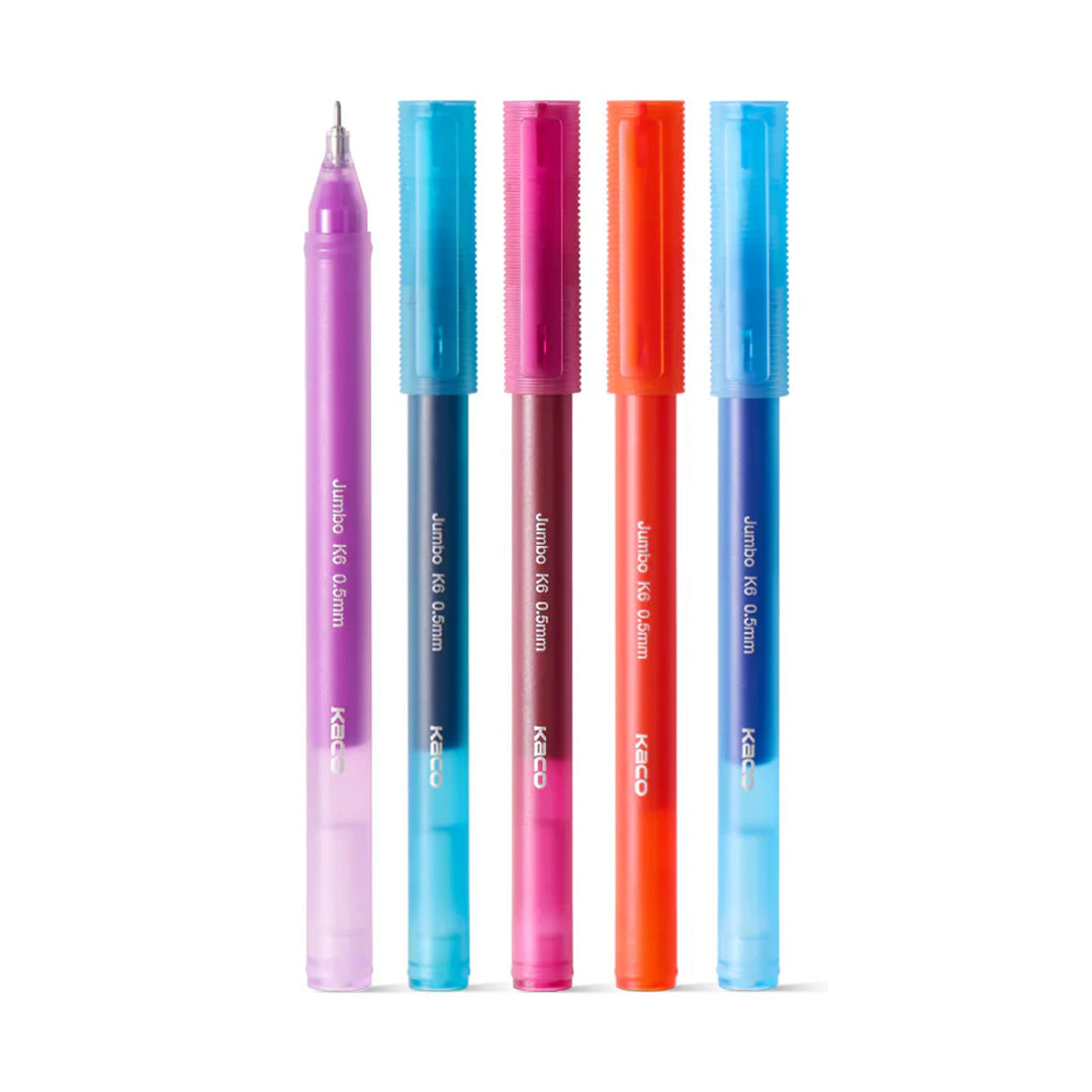 Jumbo California Sunset Gel Pen Set- Pack of 5