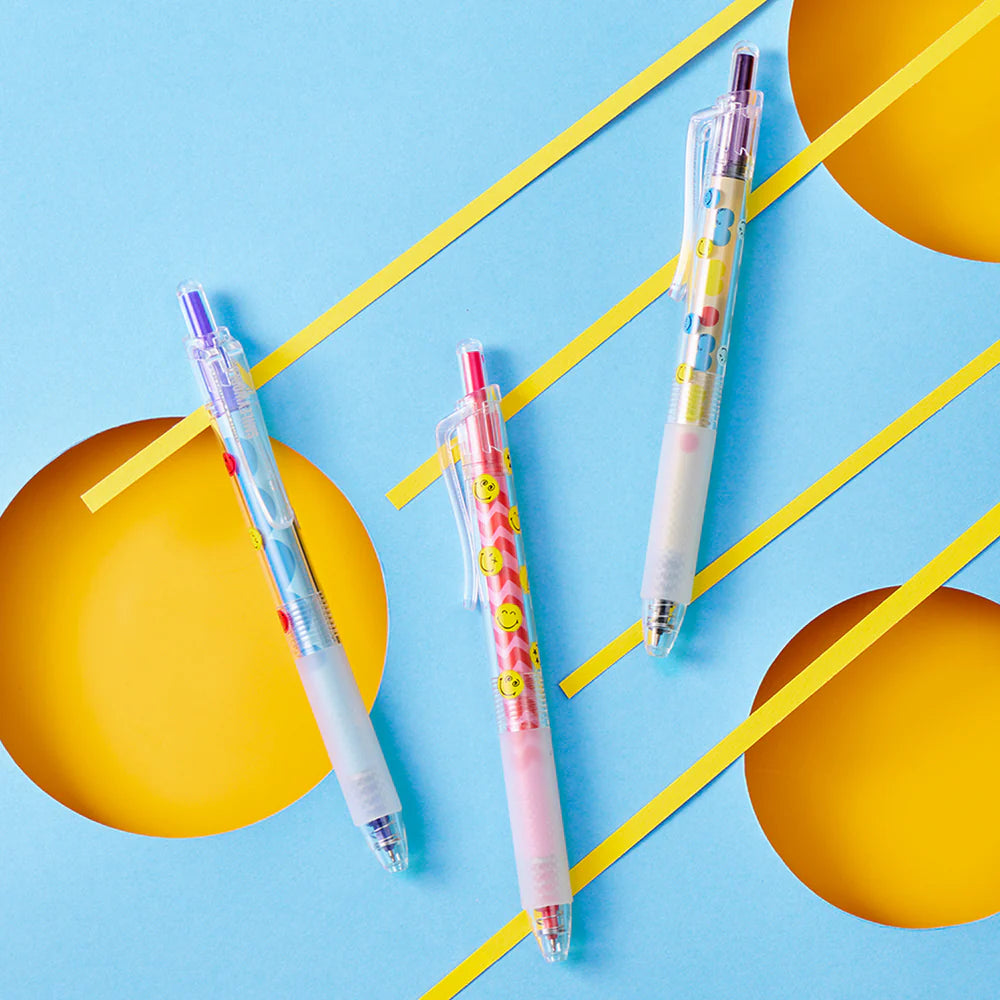 Jumbo SmileyWorld Gel Pen Set-Pack of 3