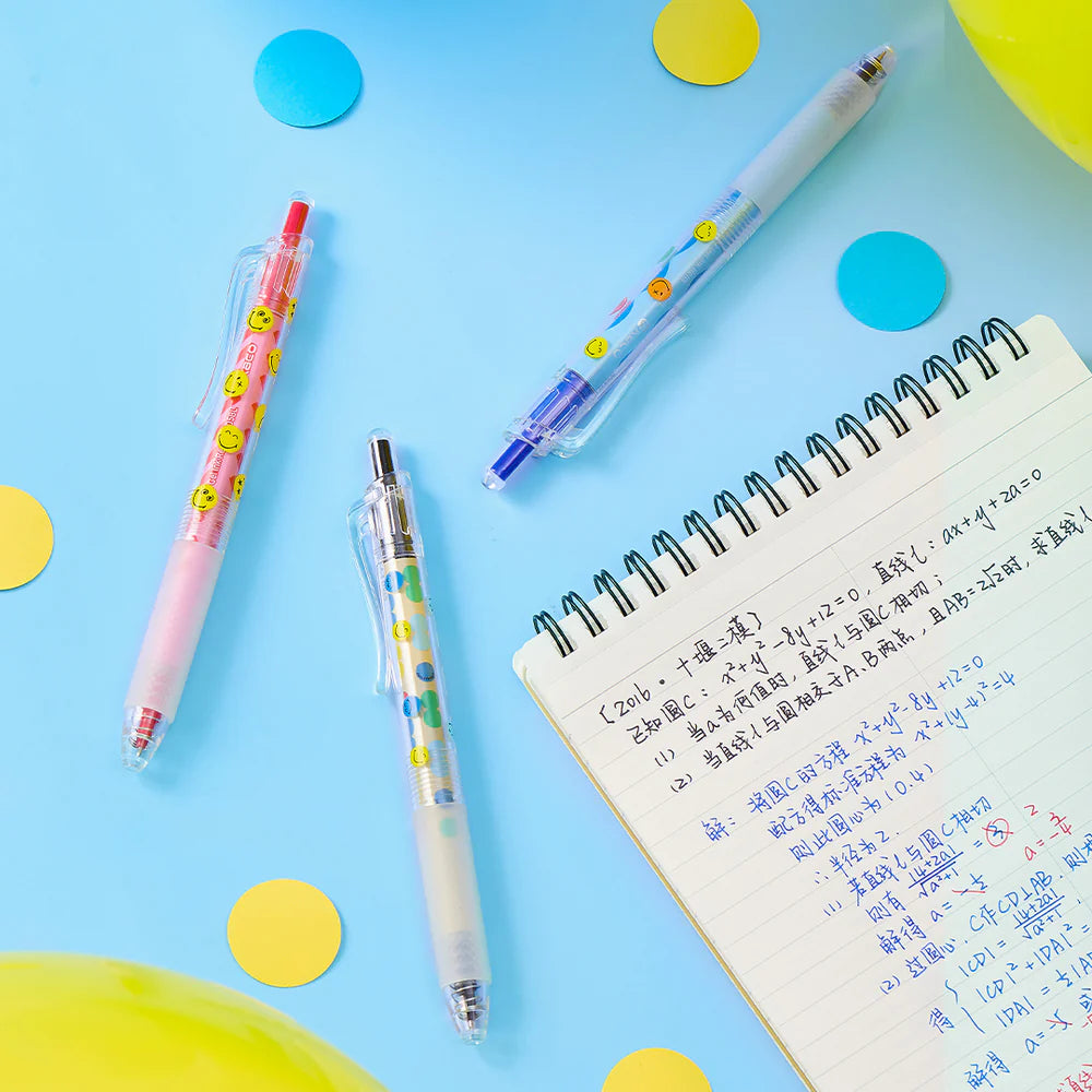 Jumbo SmileyWorld Gel Pen Set-Pack of 3