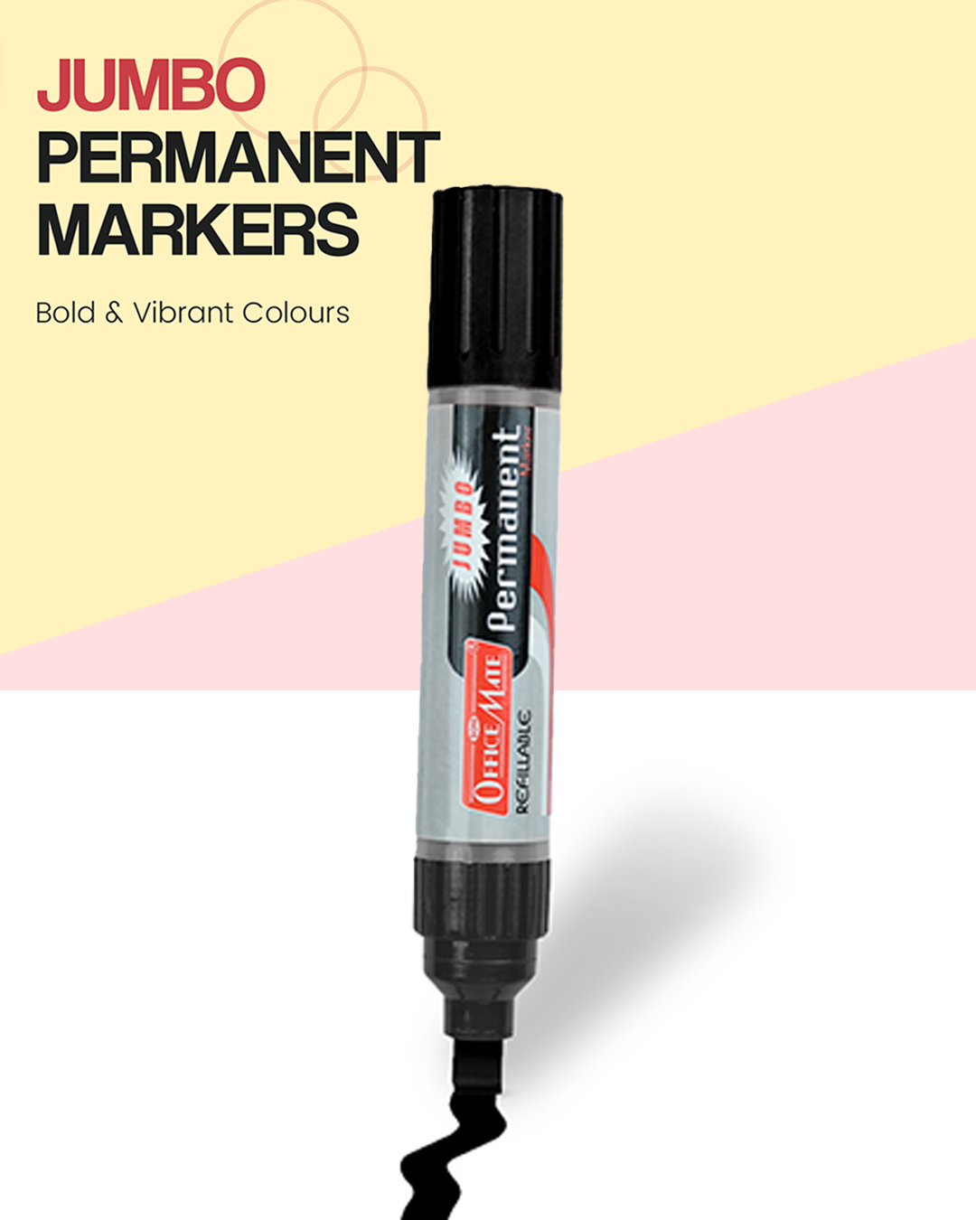 Soni Officemate Jumbo Permanent Marker