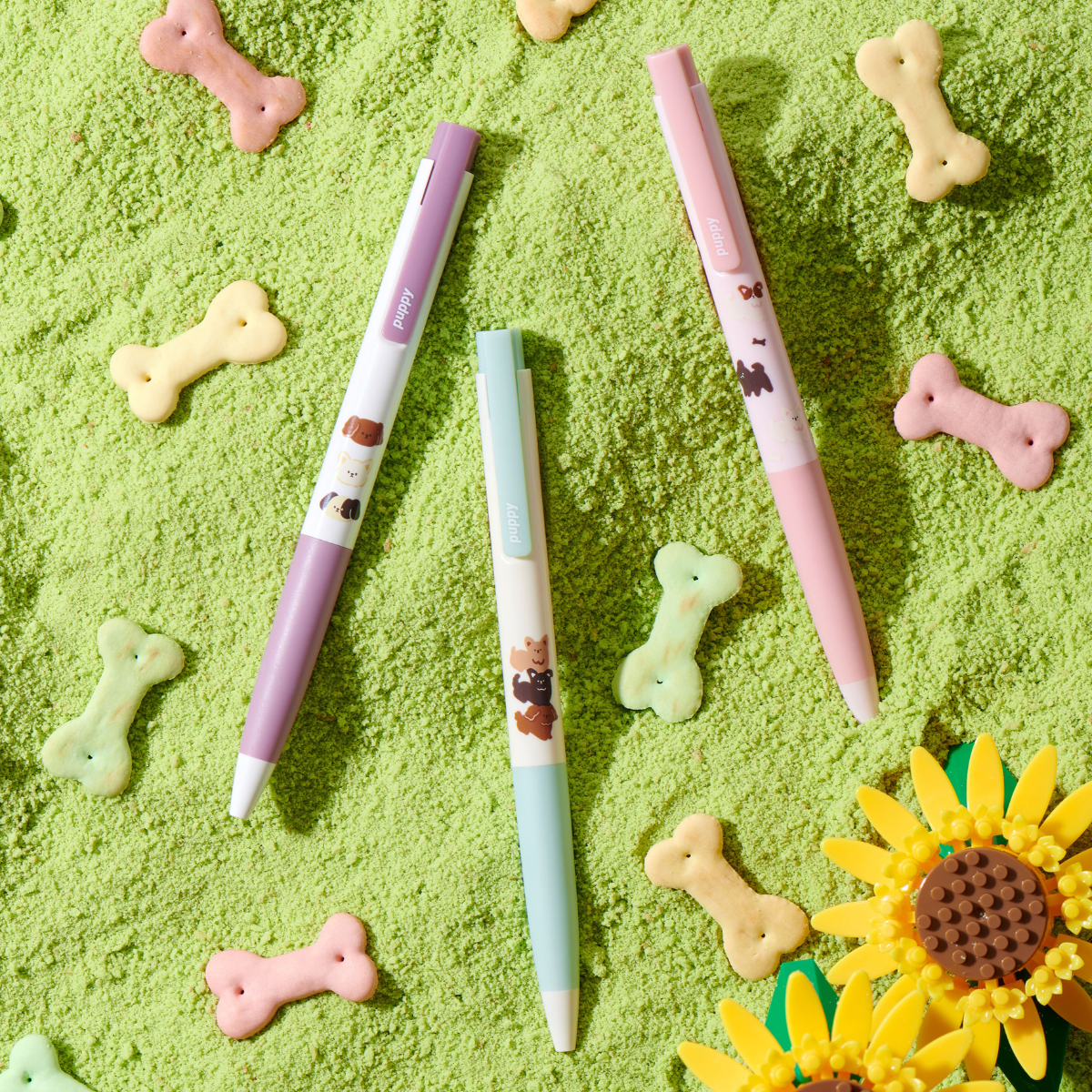 Kaco K7 Puppy Gel Ink Pen Set