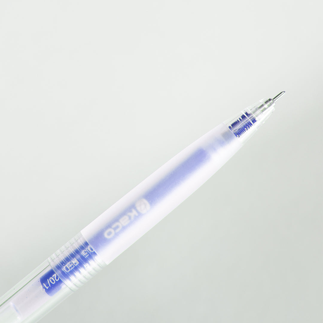 Kaco K7 Transparent 0.5mm Gel Pen Set