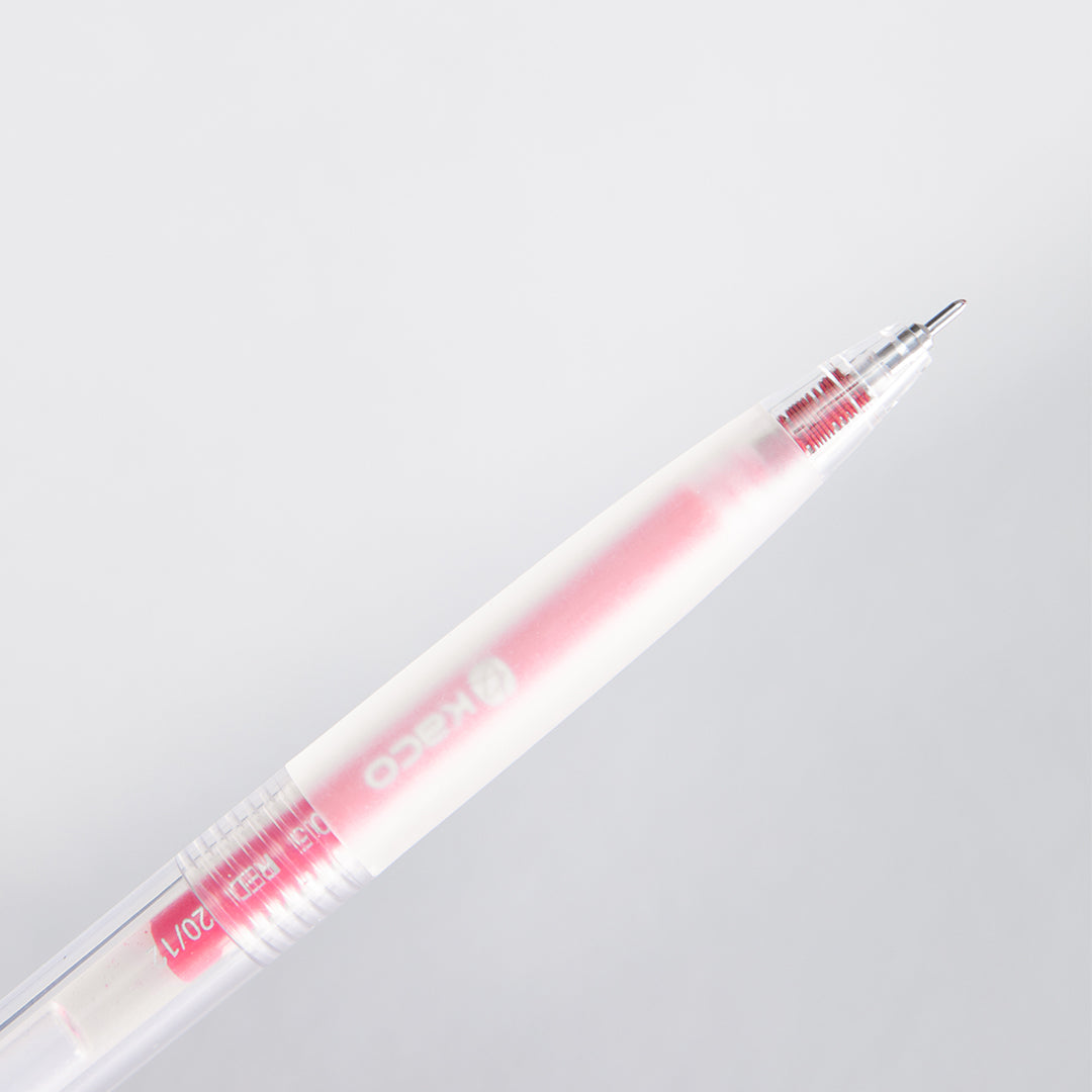 Kaco K7 Transparent 0.5mm Gel Pen Set