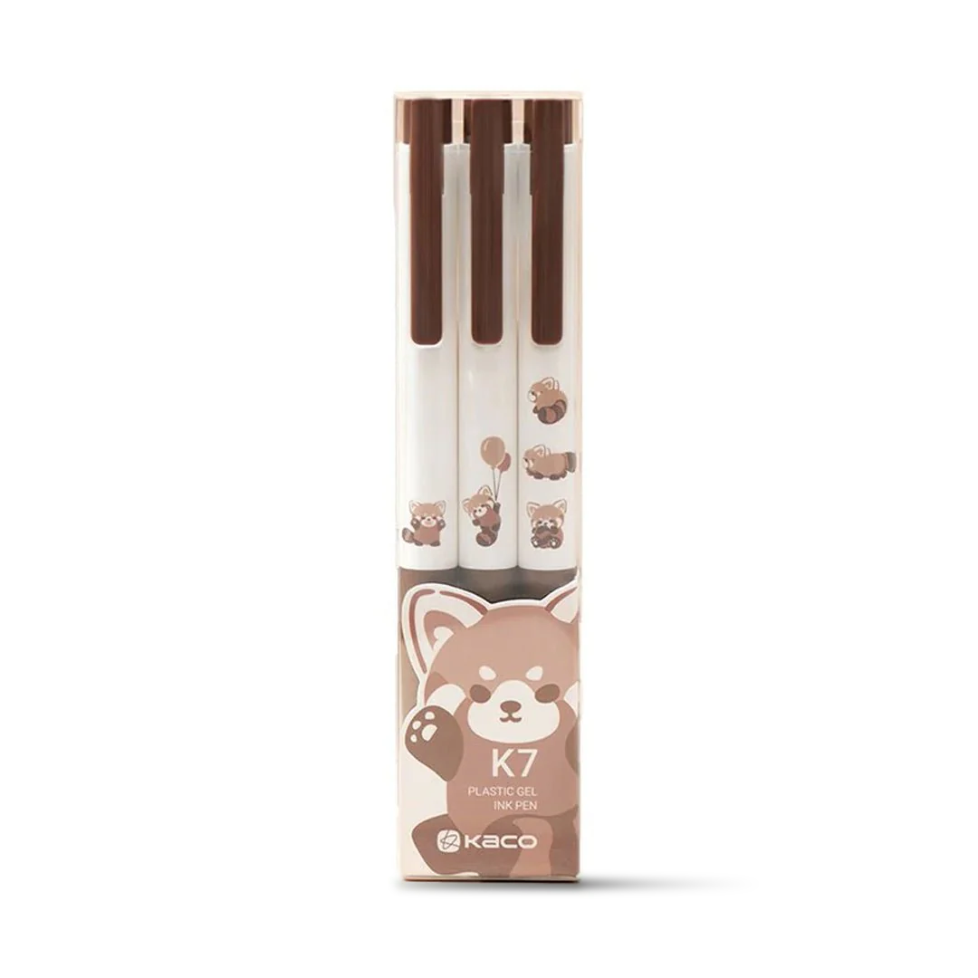 Kaco K7 Panda 0.5mm Gel Pen Set