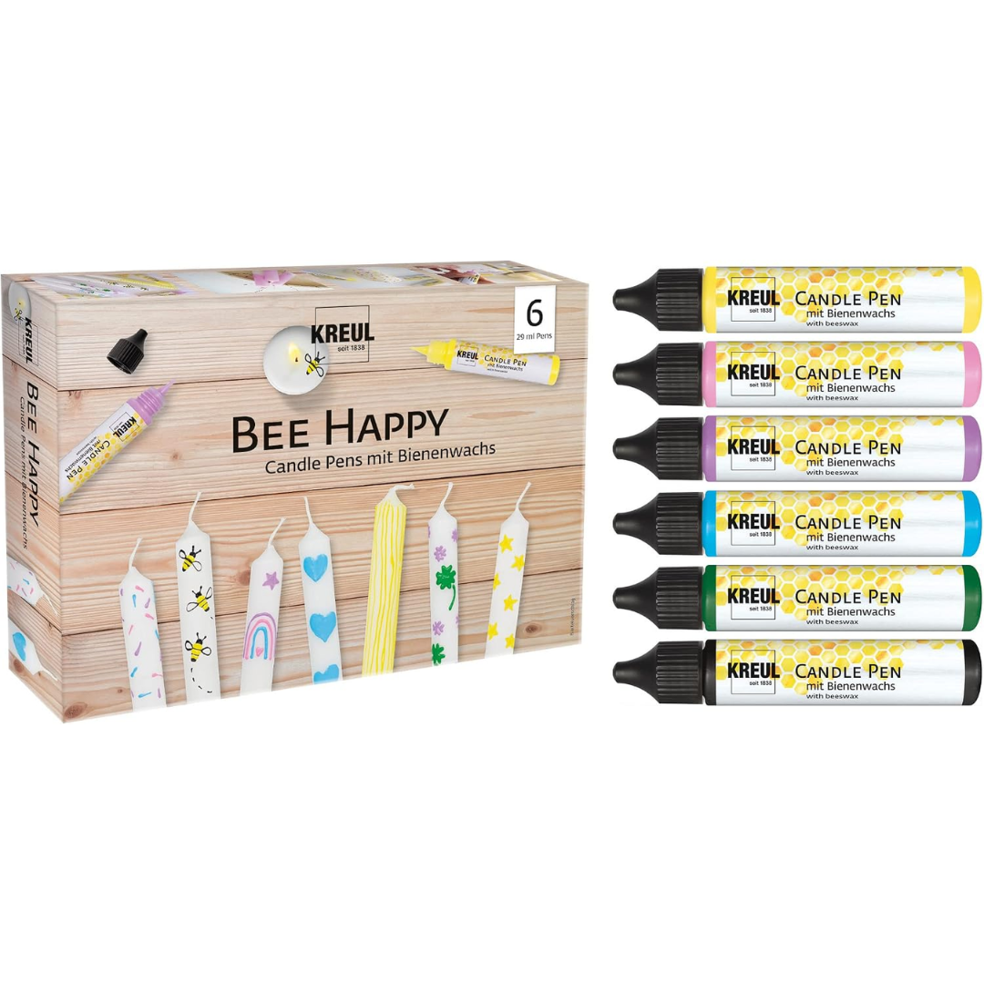 Kreul Bee Happy Candle Pen Set