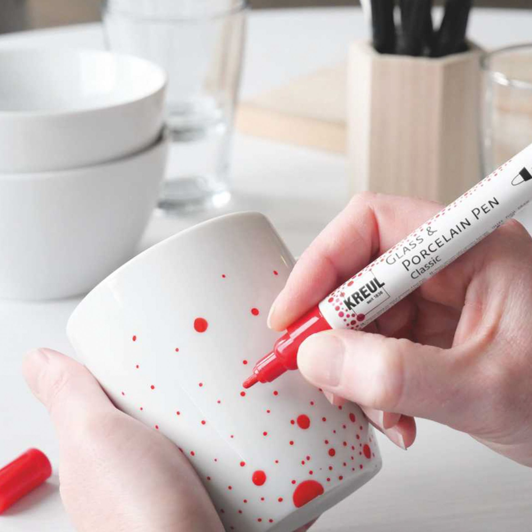 Kreul Glass & Porcelain Marker Pen Set