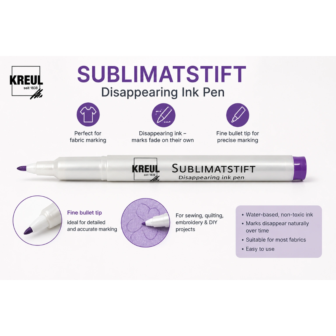 Kreul Sublimation Self-Erasing Fabric Marker Pen