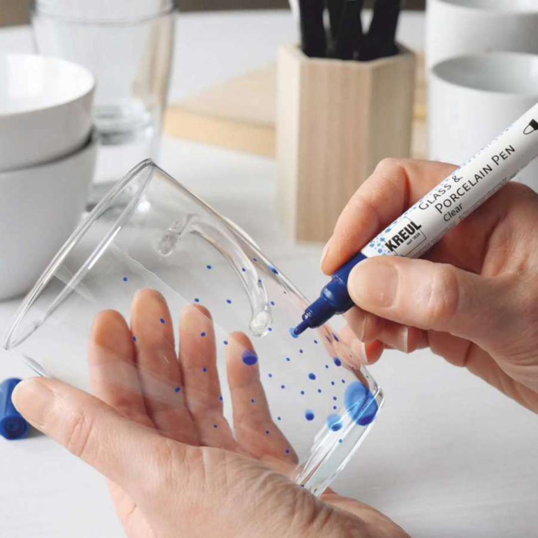 Kreul Glass & Porcelain Marker Pen Set