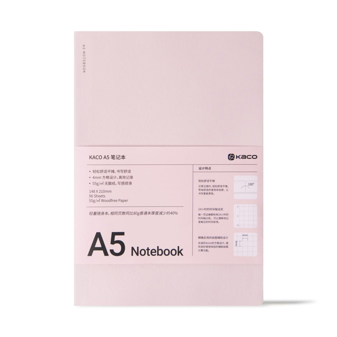 Kaco Slim A5 Grid Notebook