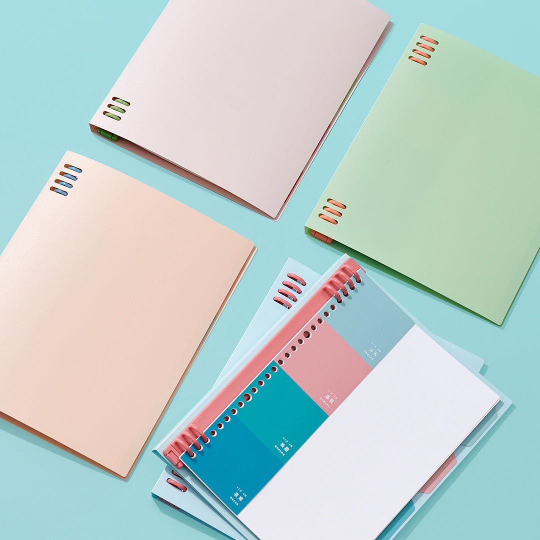 Kaco B5 Loose-leaf Seasons Notebooks