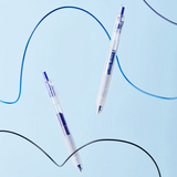 Kaco Jumbo Push Blue Ink Gel Pen- Pack of 5