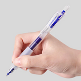 Kaco Jumbo Push Blue Ink Gel Pen- Pack of 5