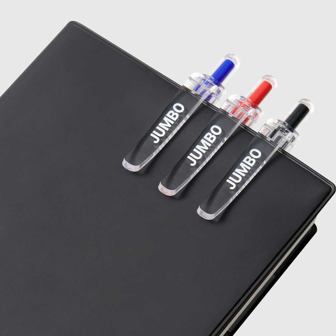 Kaco Jumbo Push Gel Ink Pens- Pack of 3