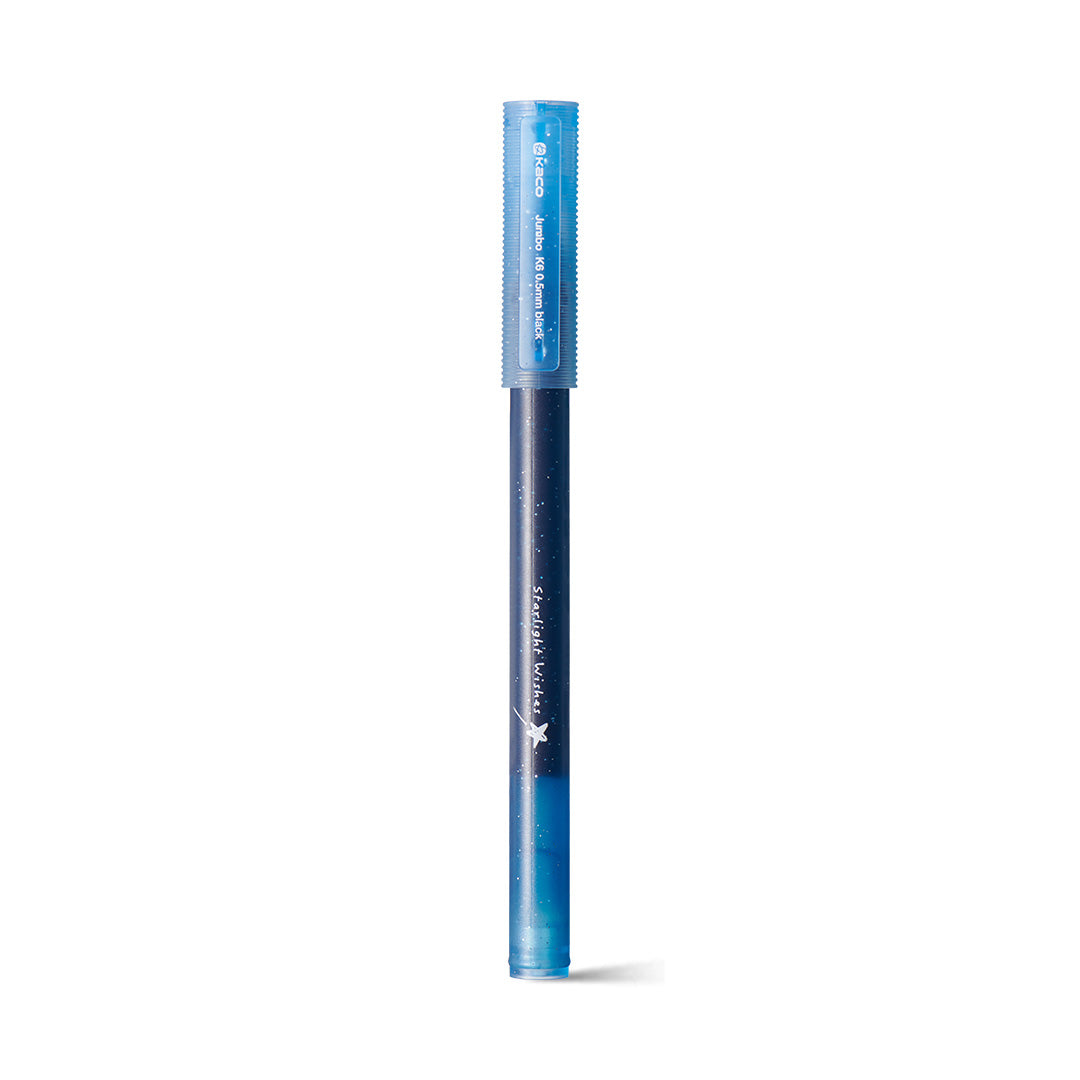 Kaco Jumbo Starlight Black Ink Gel Pen