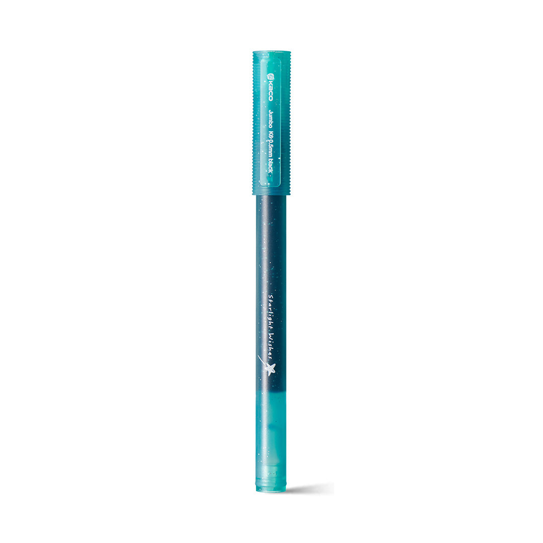 Kaco Jumbo Starlight Black Ink Gel Pen