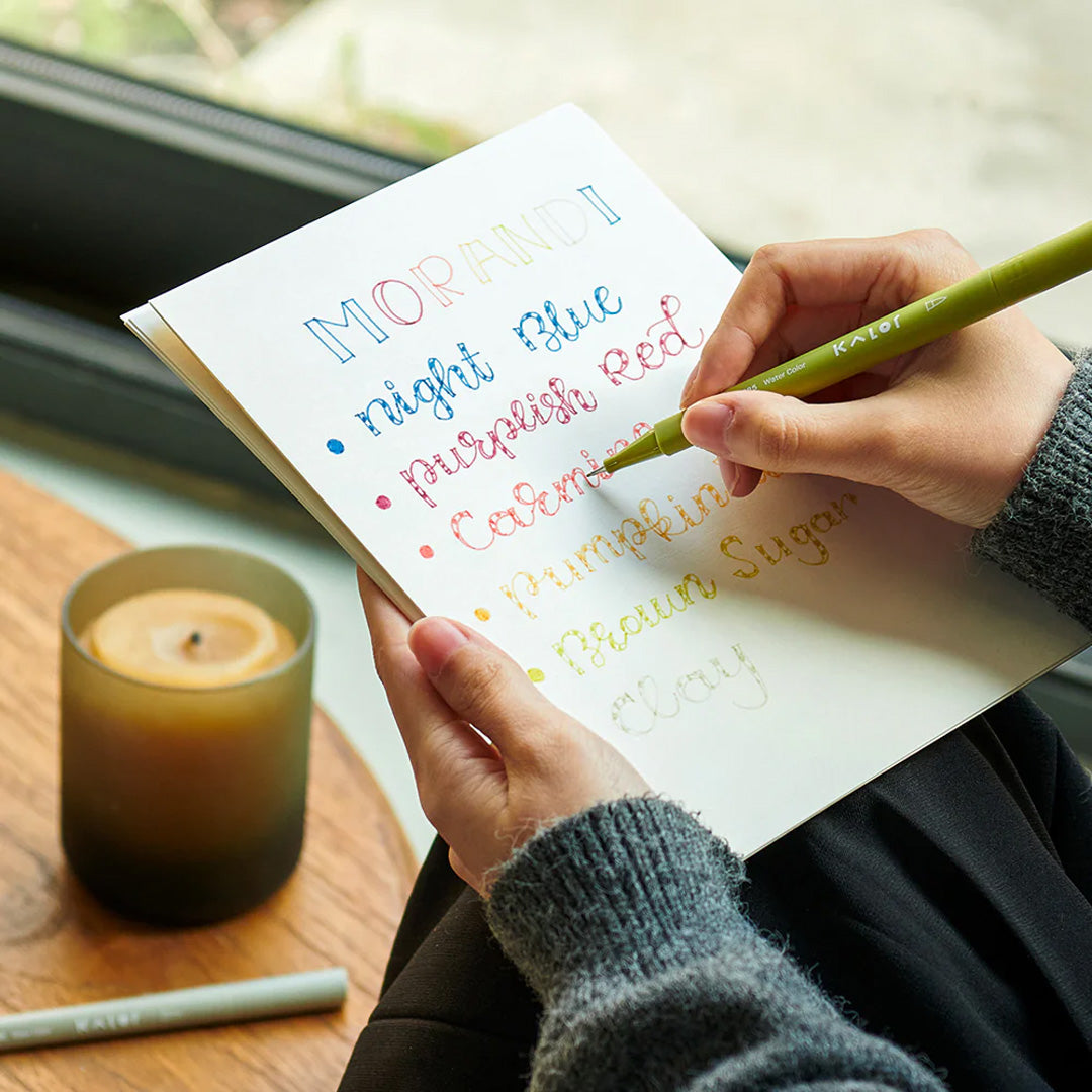 Kaco Kalor Double-tip Water Color National Museum Set