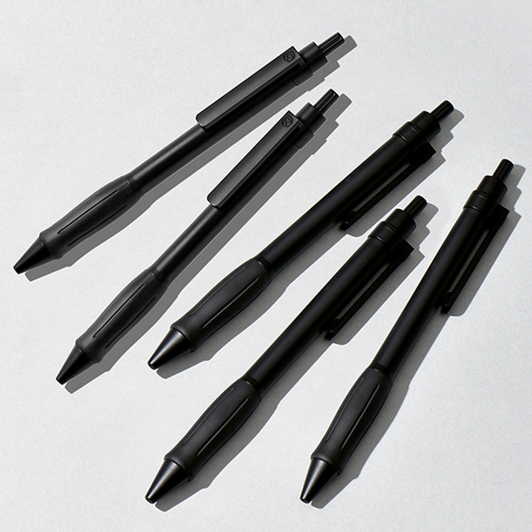 Kaco Keybo Black Gel Ink Pen- 5pcs