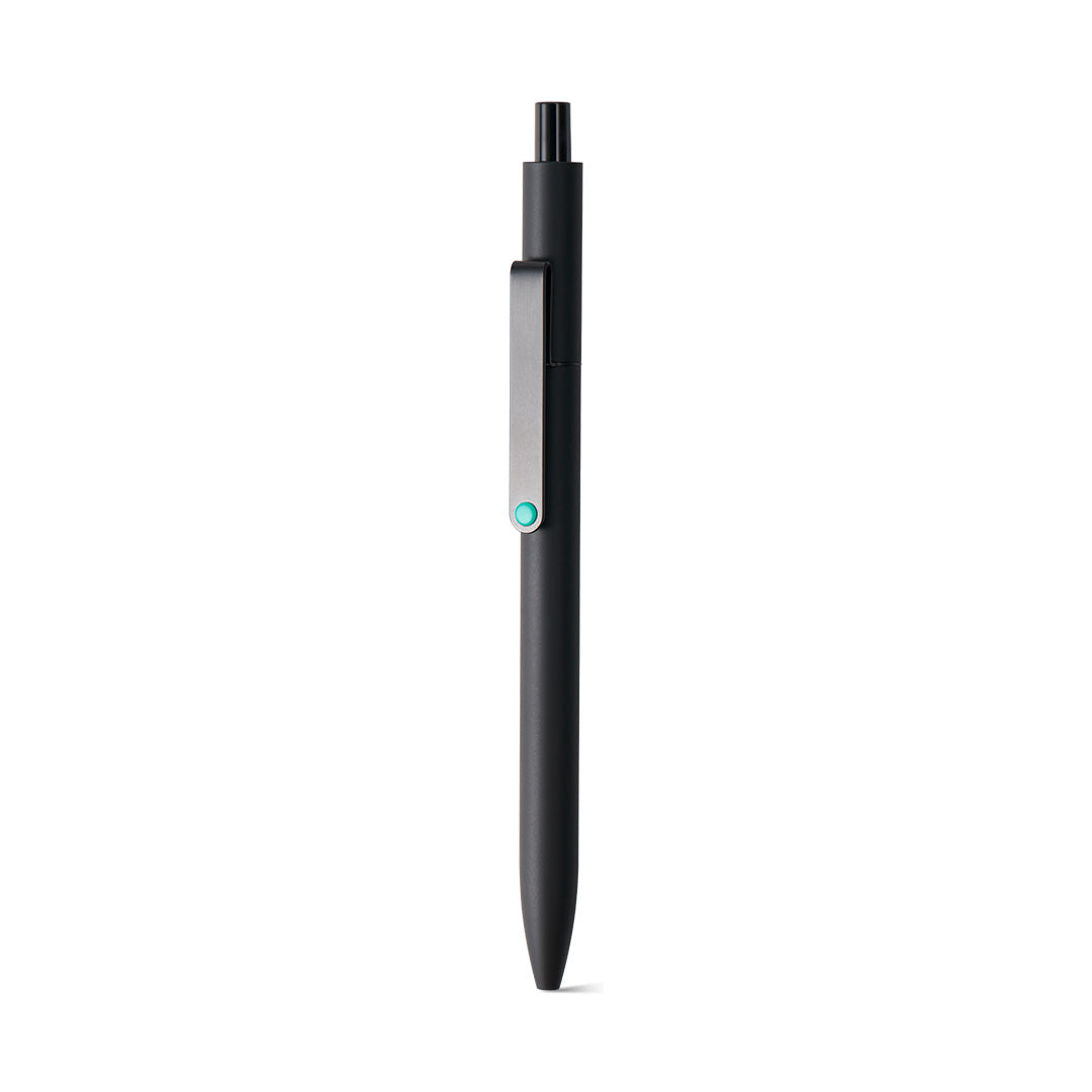 Kaco Midot Black Clip Chrome 0.5mm Gel Pen