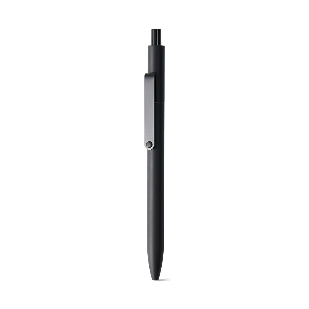 Kaco Midot Black Clip Chrome 0.5mm Gel Pen