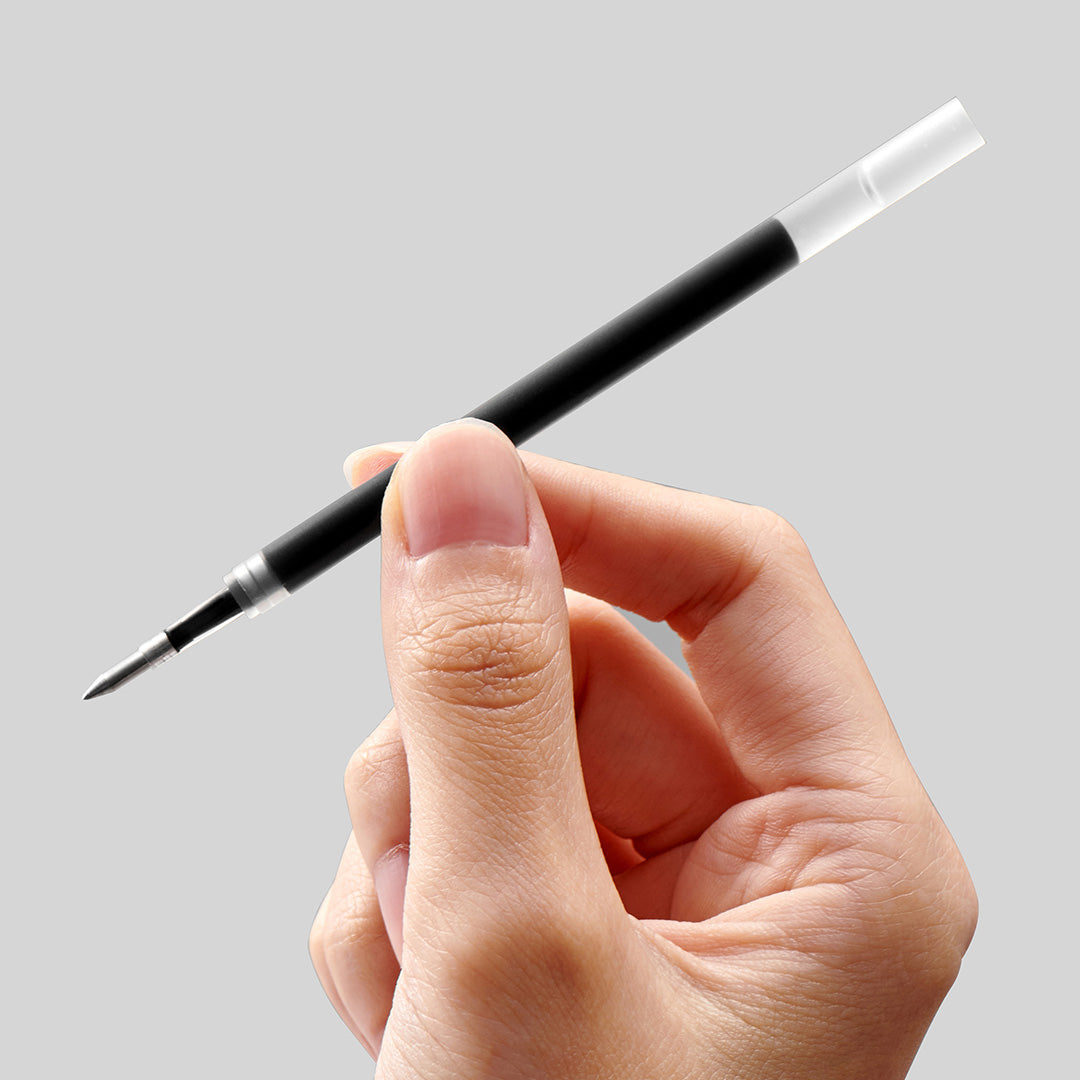 Kaco Midot Black Clip Chrome 0.5mm Gel Pen