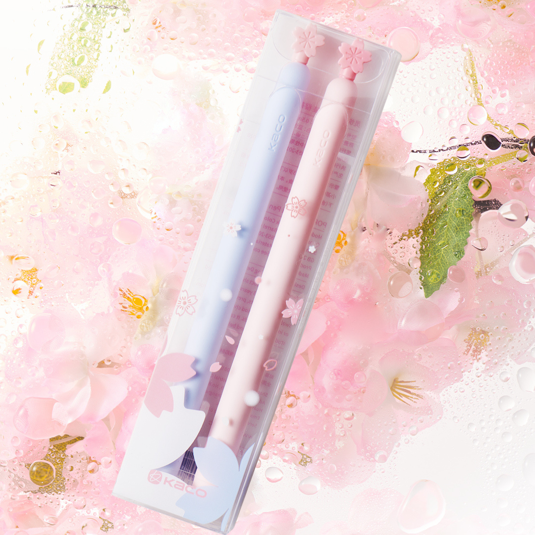 Kaco Popup Sakura Gel Pen Set -Pack of 2