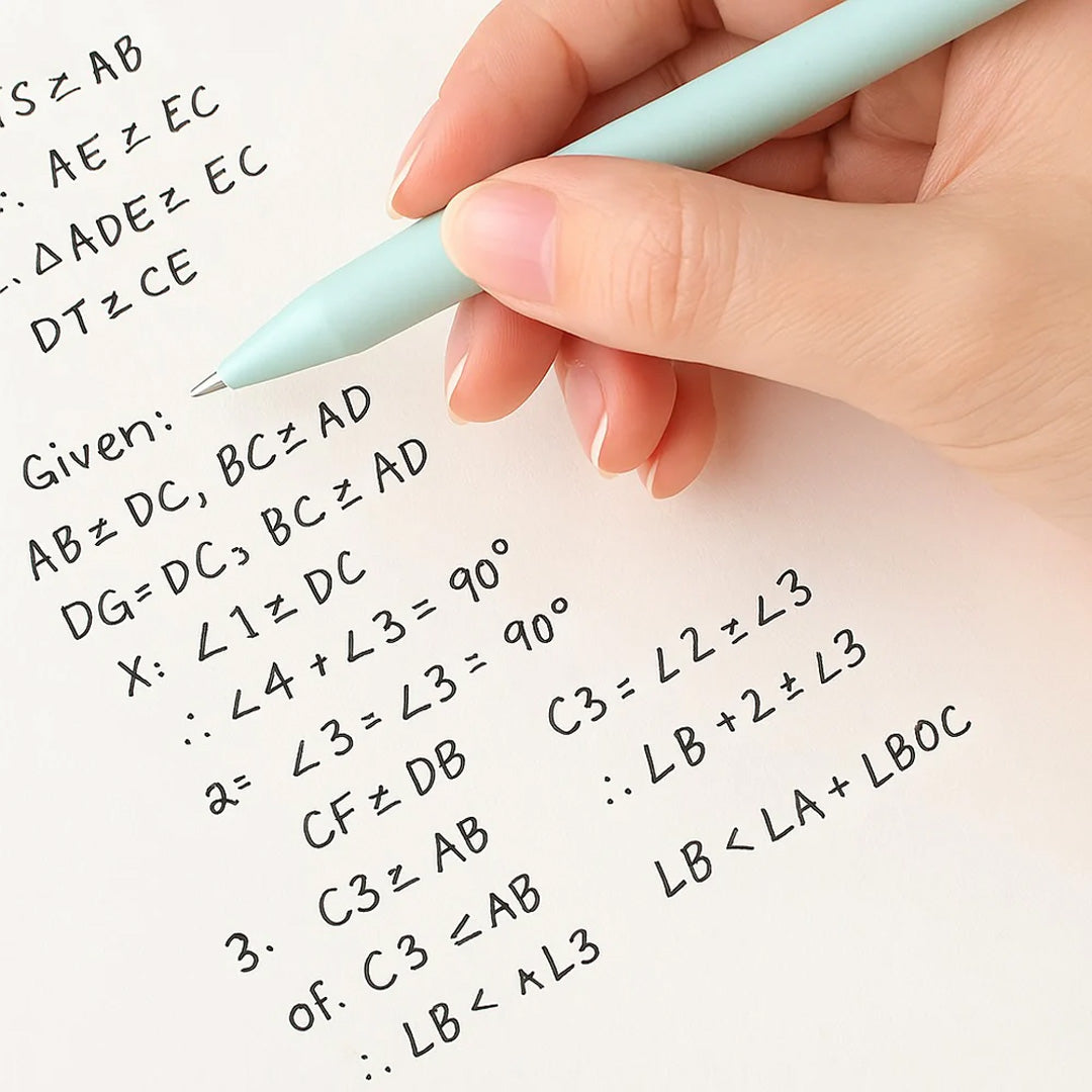 Kaco Pure Green Hills Recycled Plastic 0.5mm Gel Pen Set