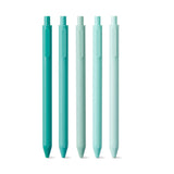 Kaco Pure Green Hills Recycled Plastic Gel Pen Set