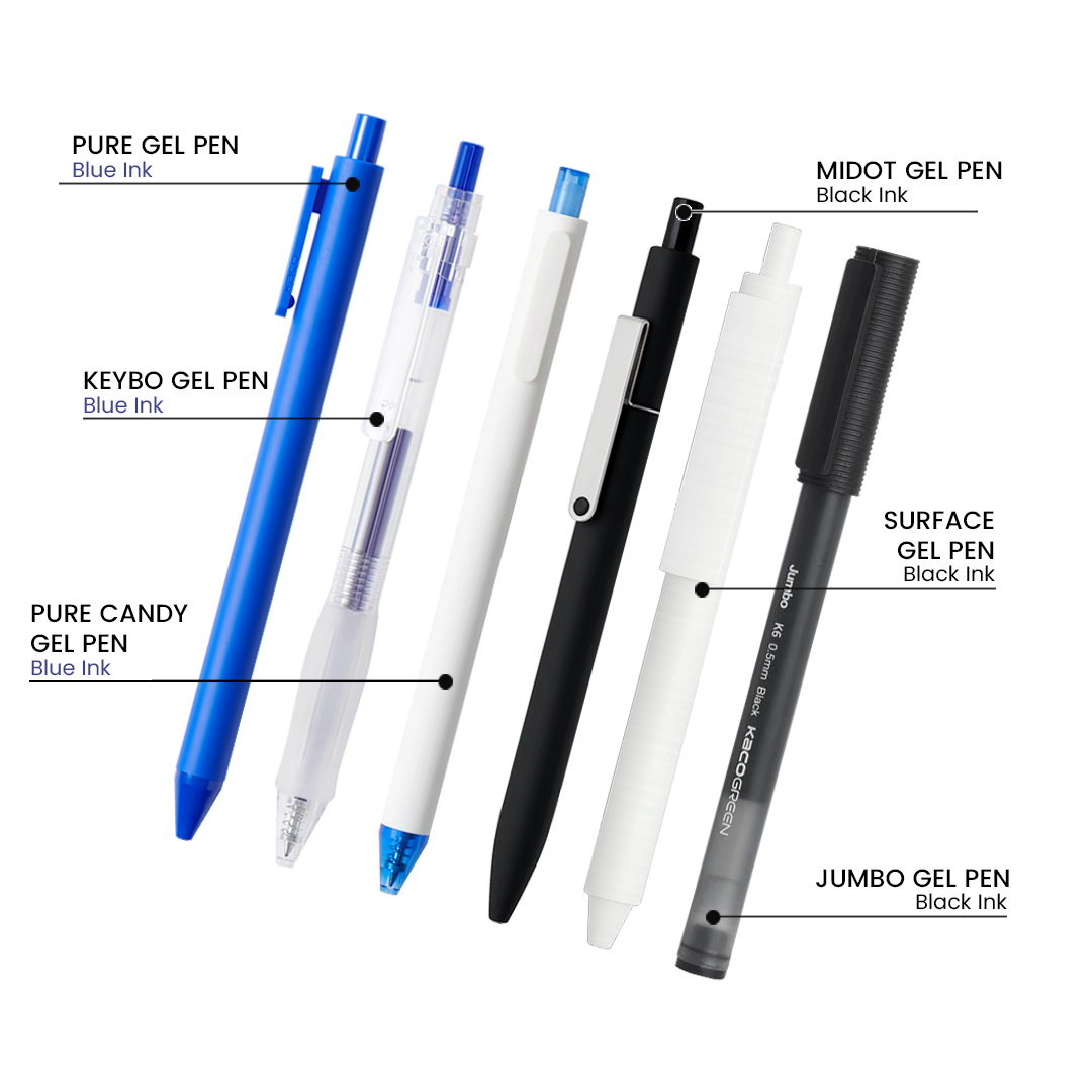 Kaco Right Choice Gel Pen Set