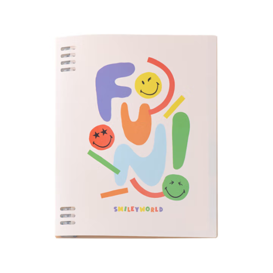Kaco B5 Loose-leaf Smiley World Notebooks