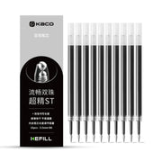 Kaco Black Ink Gel Pen Refills (ST Tip) Set