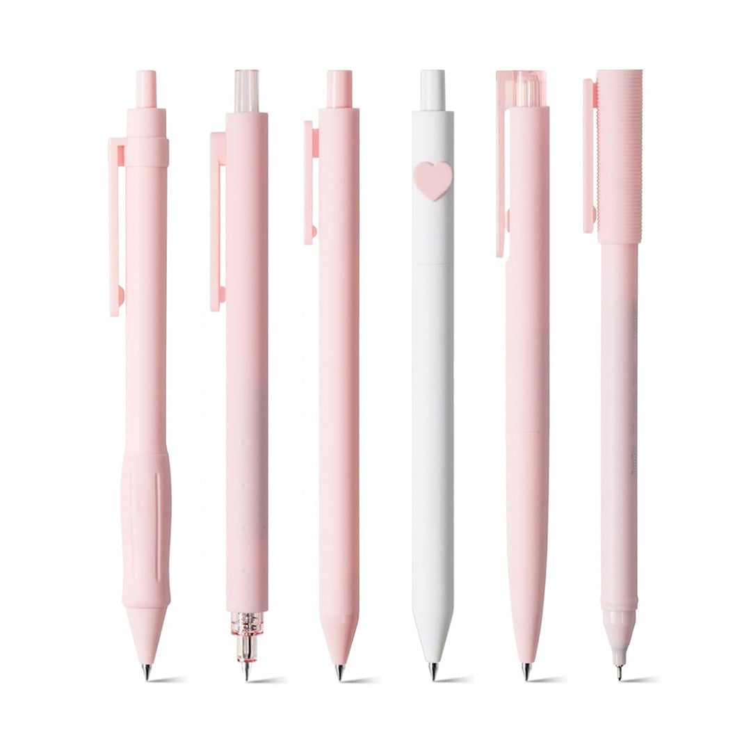 Kaco Right Choice Pink Set- Set of 6 pens