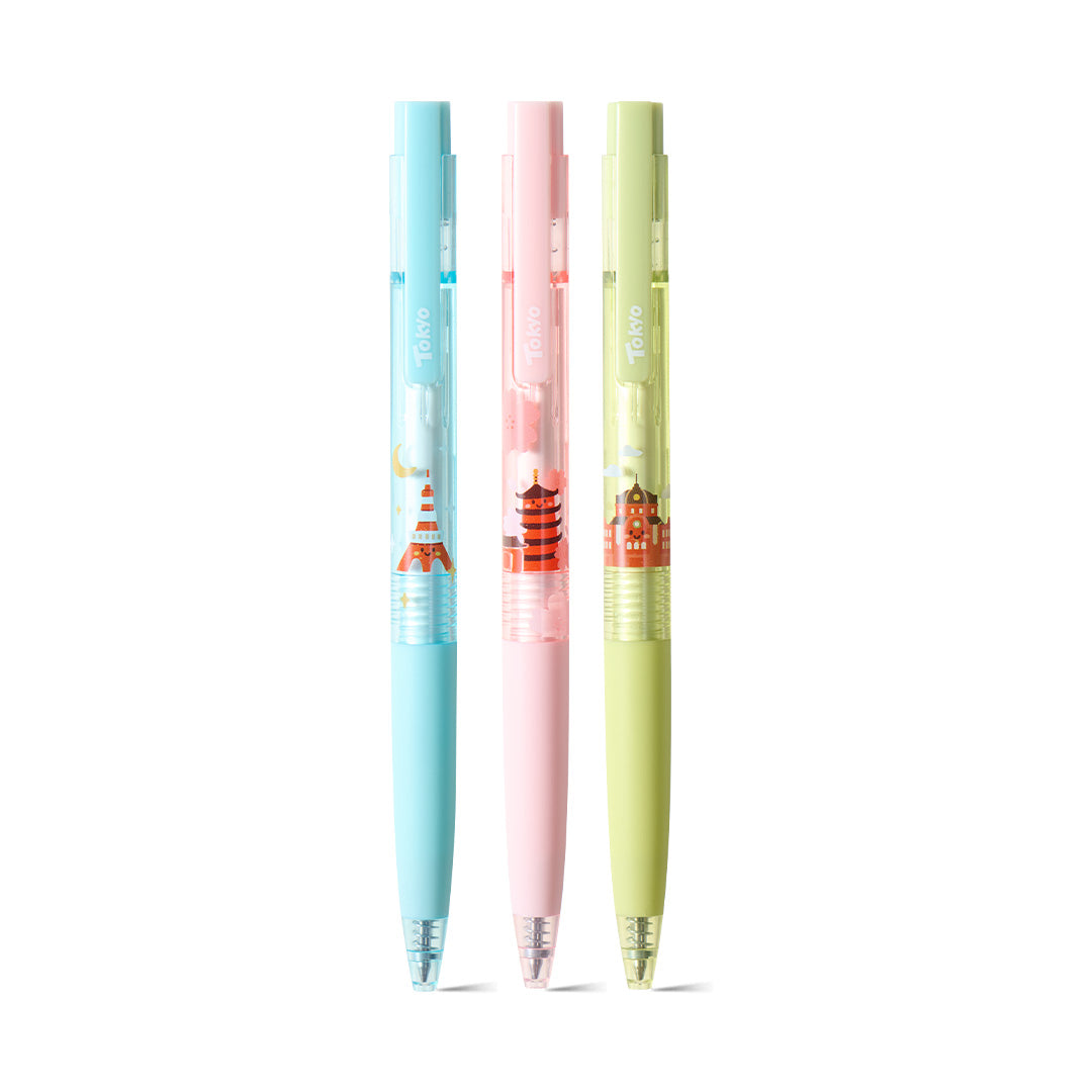 Kaco K7 City Series Tokyo Gel Pen Set