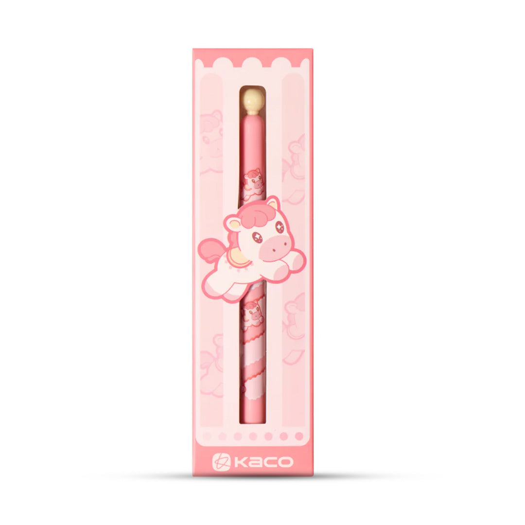 Kaco Popup Sunshine White Horse Gel Pen