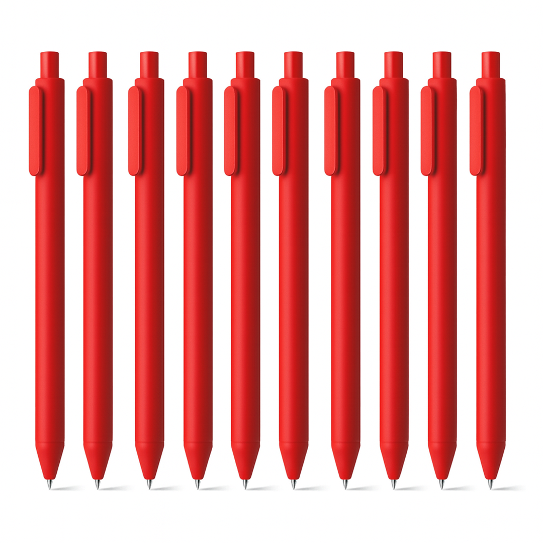 Kaco Pure Gel Pens 0.5mm (Pack of 10)-Black Ink