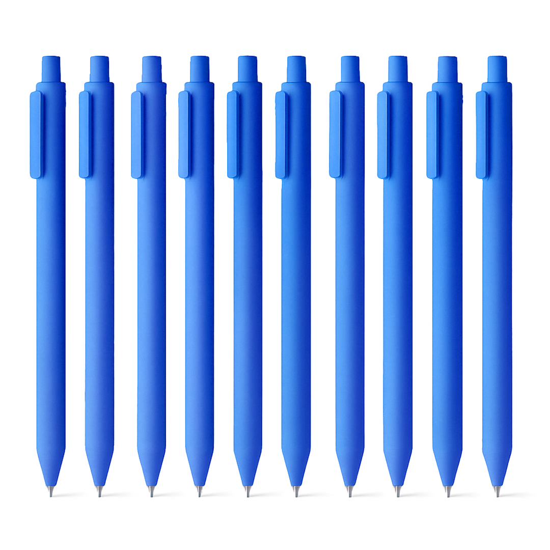 Kaco Pure Gel Pens 0.5mm (Pack of 10)-Black Ink