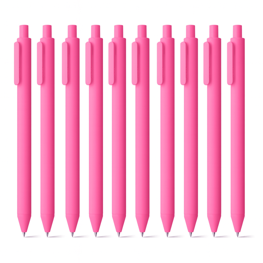 Kaco Pure Gel Pens 0.5mm (Pack of 10)-Black Ink