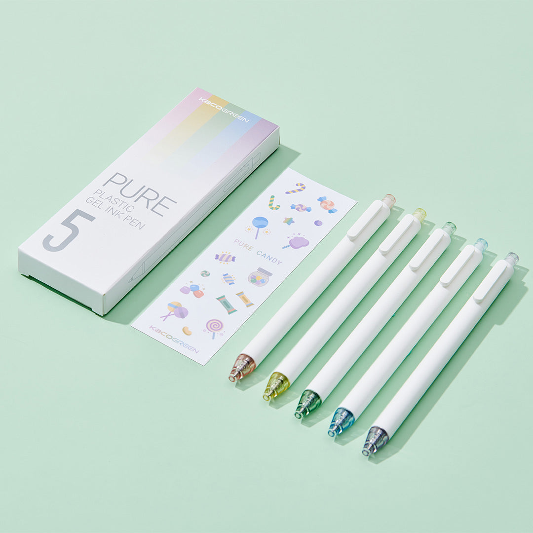 Kaco Pure Soft Touch Candy Series Gel Pens