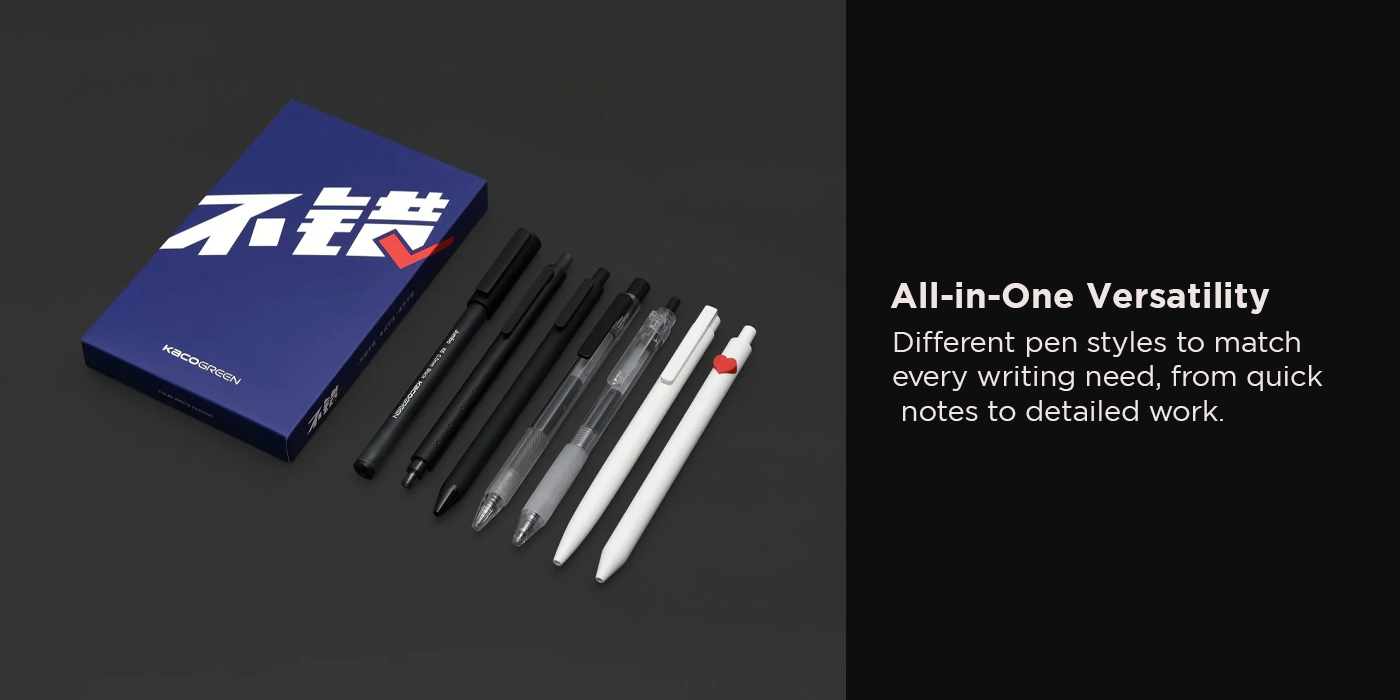 Kaco Right Choice Gel Pen Set