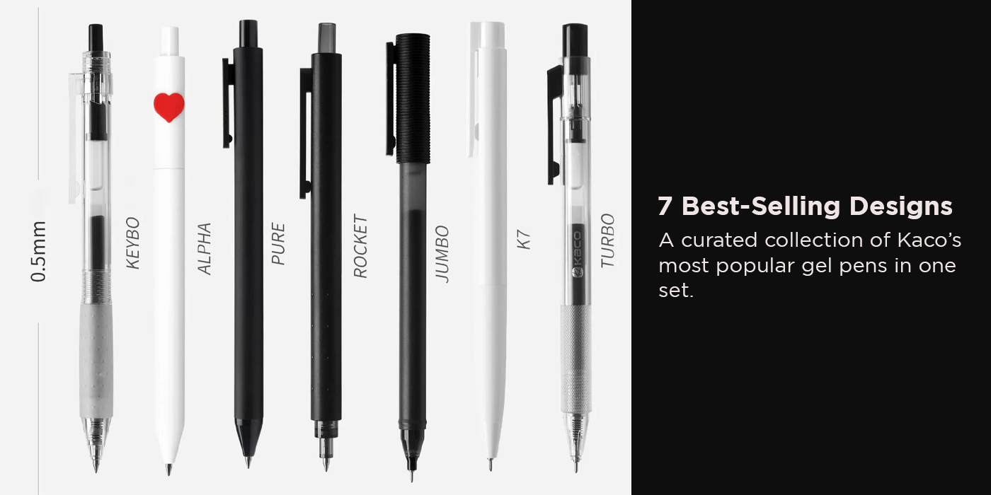 Kaco Right Choice Gel Pen Set