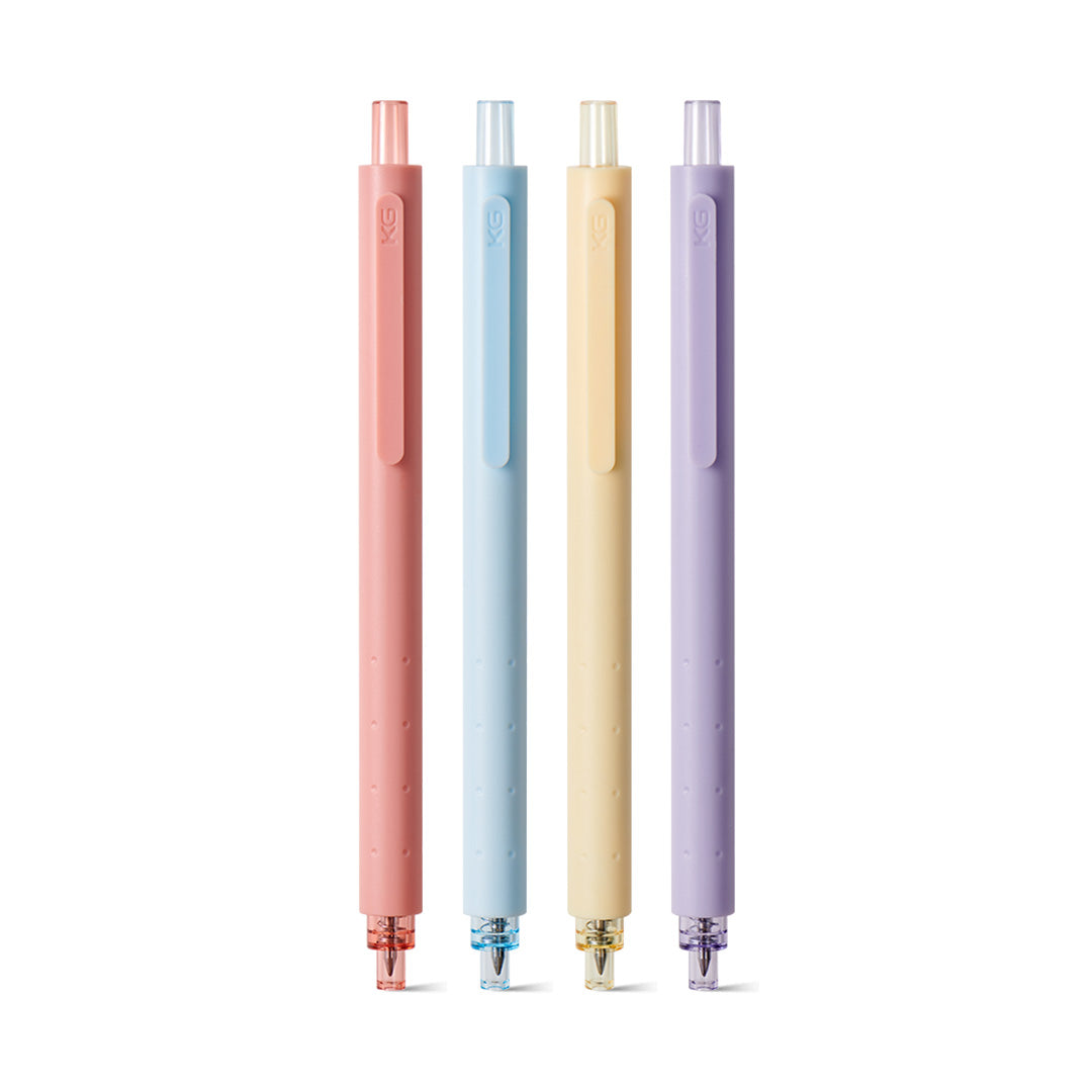 Kaco Rocket Pastel Gel Ink Pen- Pack of 4