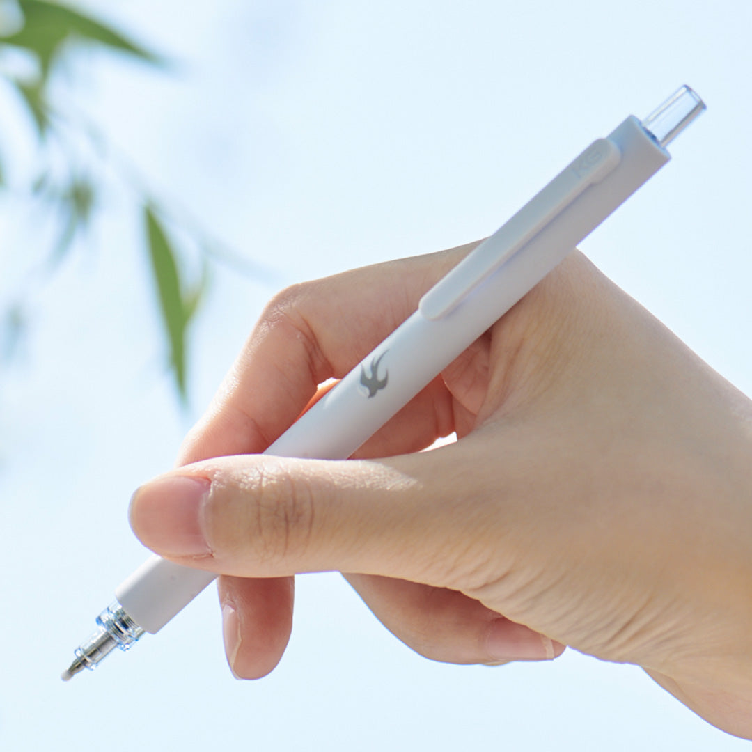Kaco Rocket Swallow 0.5mm Black Gel Ink Pen
