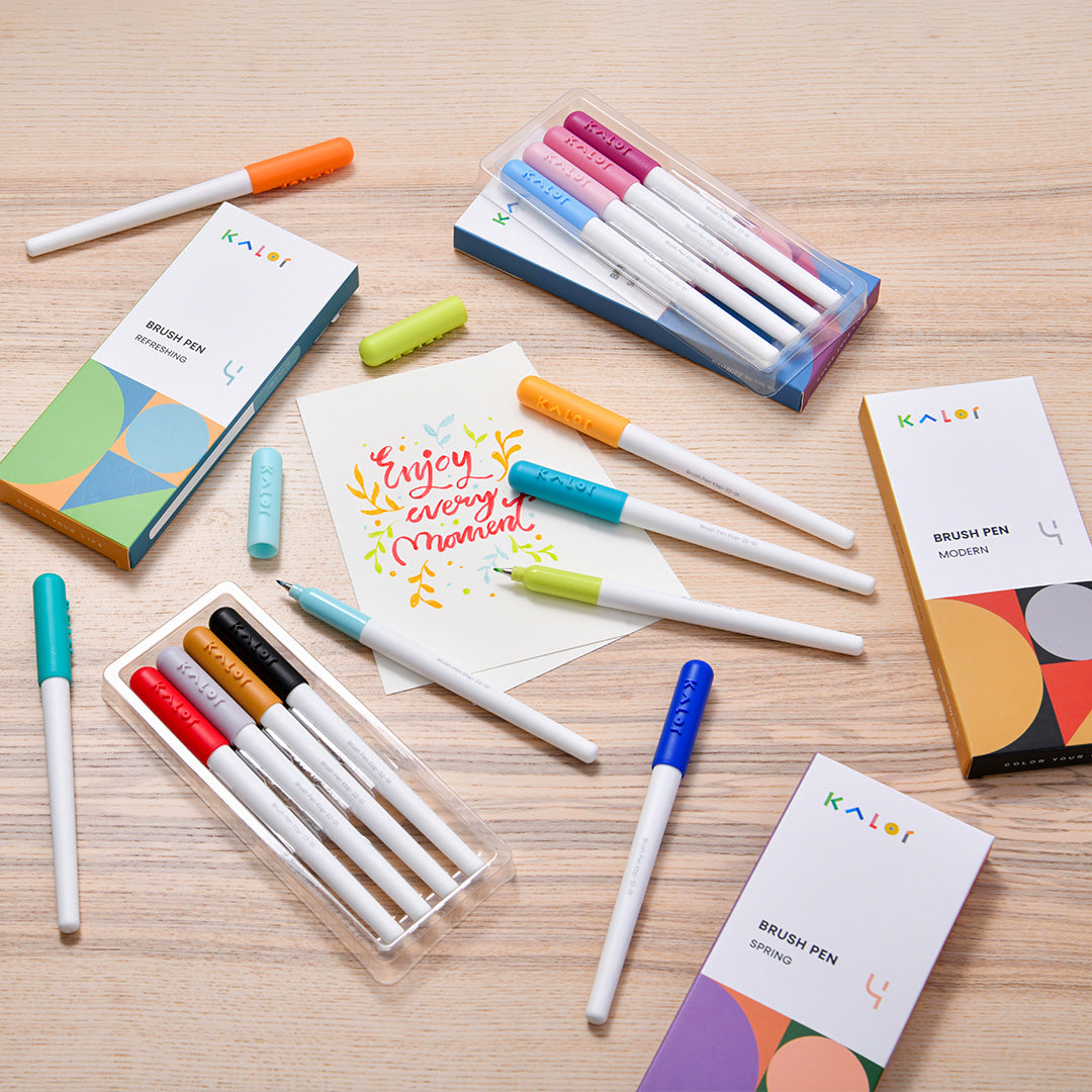 Kalor Kalor Brush Pen Set