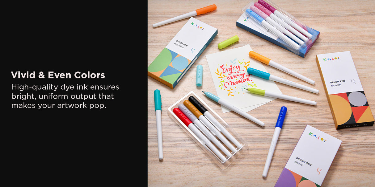 Kalor Kalor Brush Pen Set