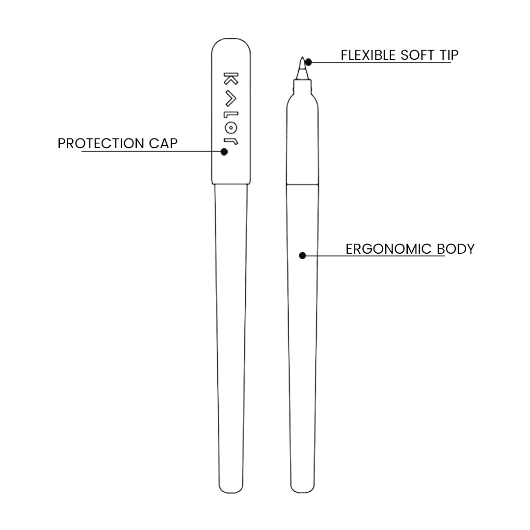 Kalor Kalor Brush Pen Set