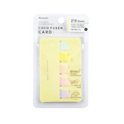 Kanmido Coco Fusen Card 5.5×32mm Sticky Notes