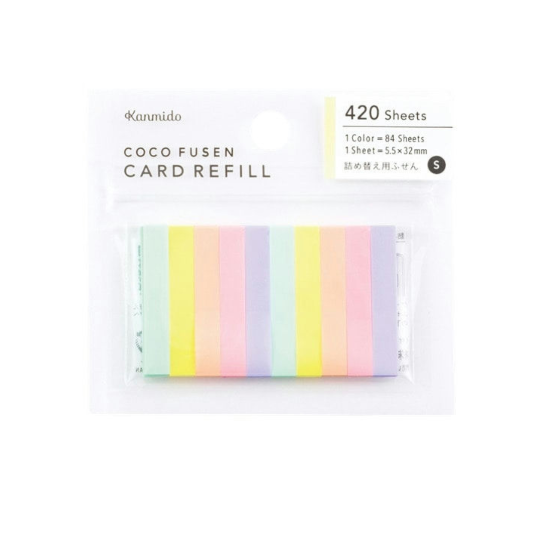 Kanmido Coco Fusen Card Refill Small Sticky Notes