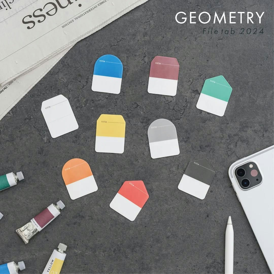 Kanmido File Tab 9 Index Sheets 32 Label Stickers