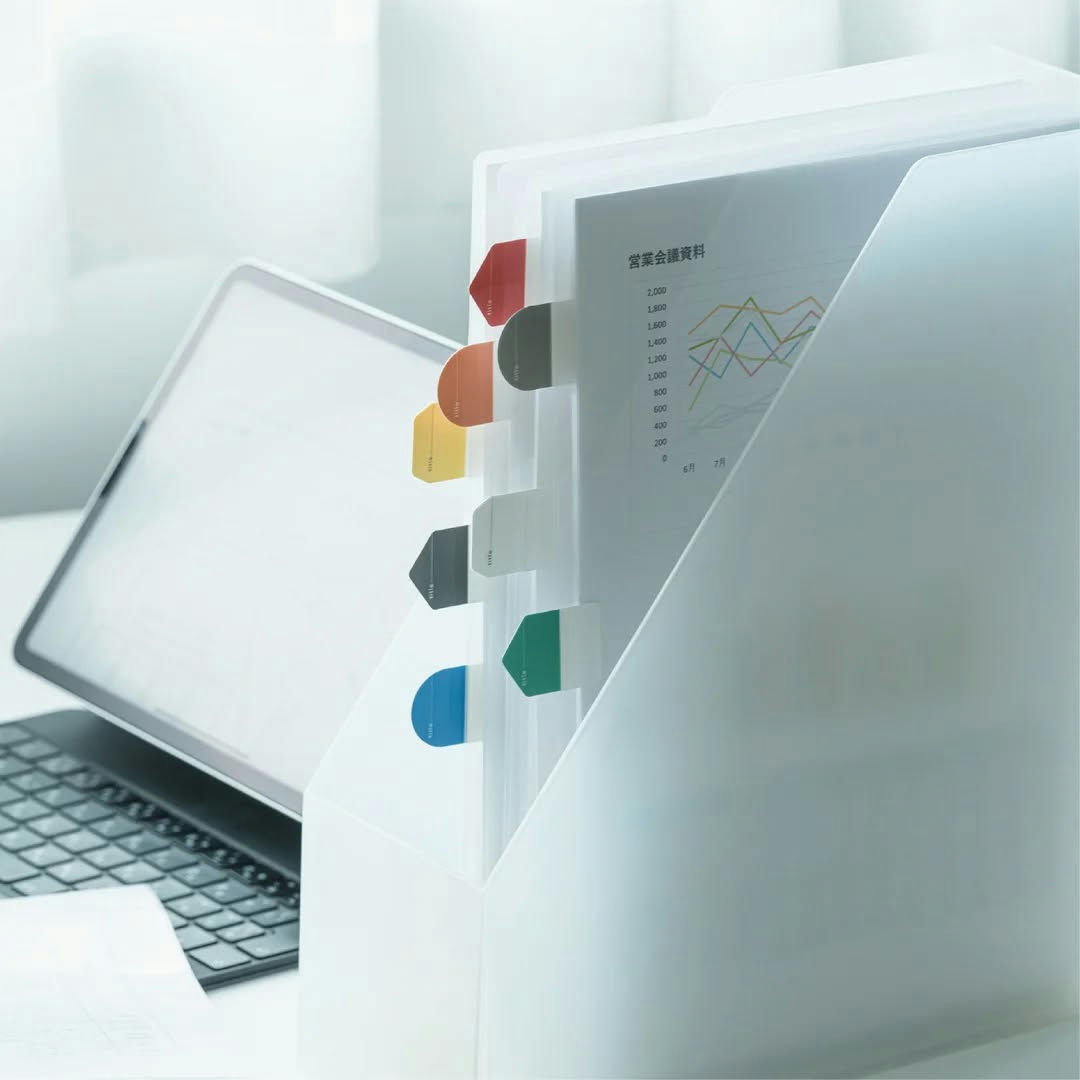 Kanmido File Tab 9 Index Sheets 32 Label Stickers