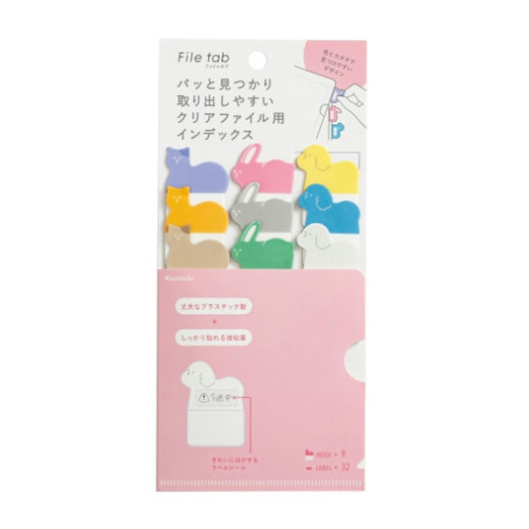Kanmido File Tab 9 Index Sheets 32 Label Stickers